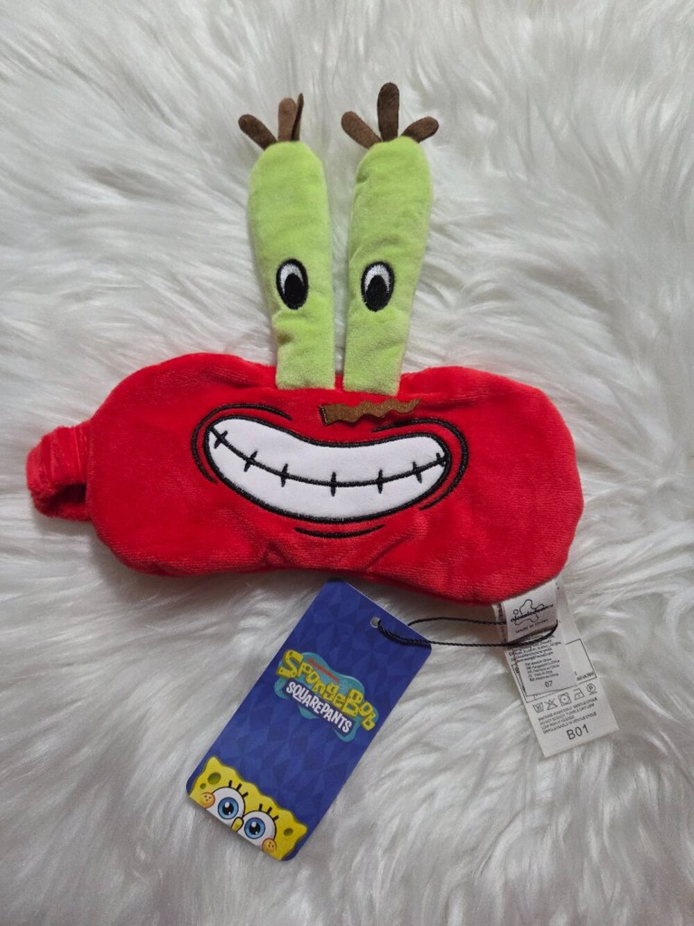 SpongeBob SquarePants Mr. Krabs Sleep Mask